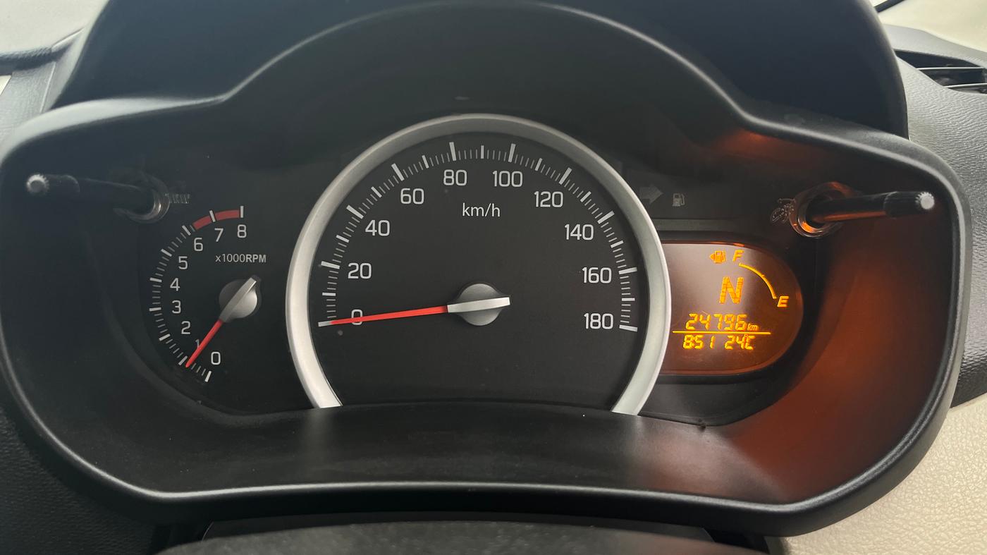 2016 Maruti Celerio VXI AMT (O), Petrol, Automatic, 24,770 km, Odometer Image