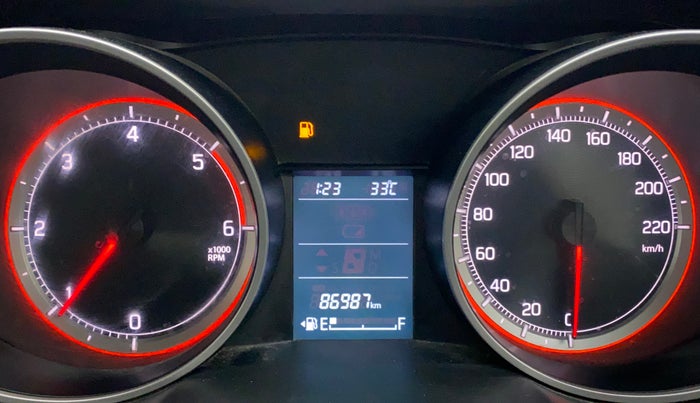 2019 Maruti Swift ZDI PLUS, Diesel, Manual, 86,877 km, Odometer Image