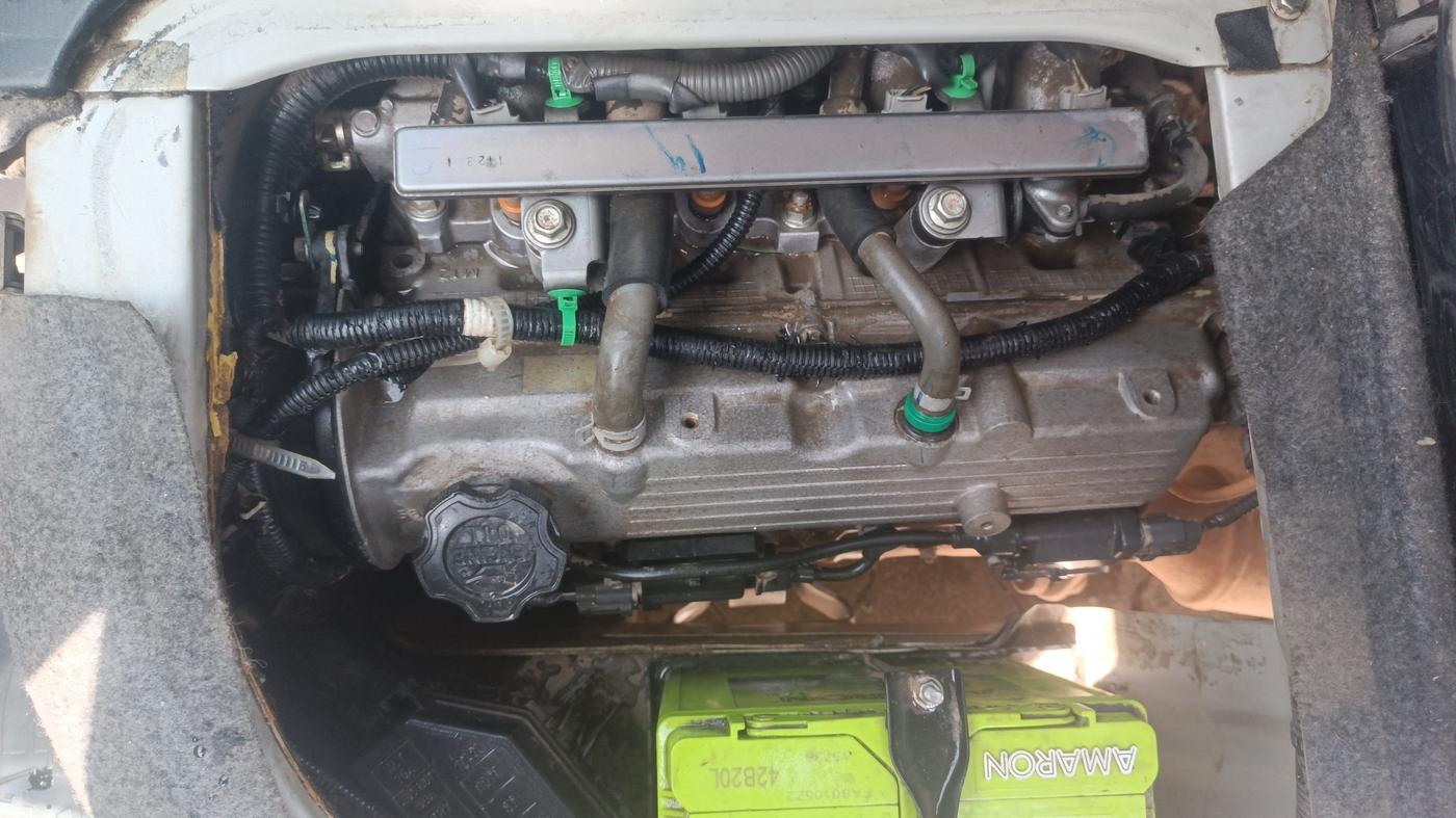 2021 Maruti Eeco 5 STR WITH A/C+HTR, Petrol, Manual, 81,219 km, Engine View