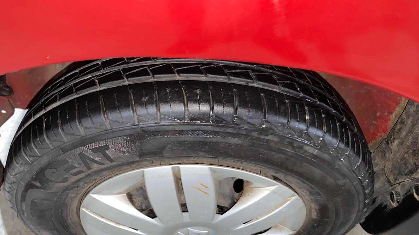 2022 Maruti Alto LXI O, Petrol, Manual, 8,479 km, Left Front Tyre Tread