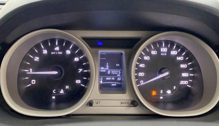 2017 Tata Tiago XZ PETROL, Petrol, Manual, 87,005 km, Odometer Image