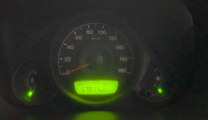 2016 Hyundai Eon ERA +, Petrol, Manual, 57,910 km, Odometer Image