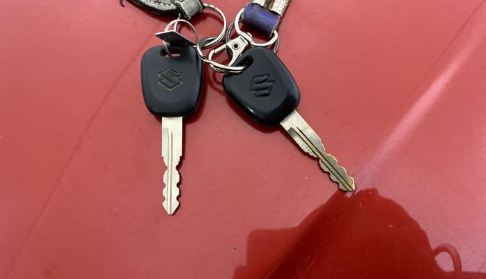2013 Maruti Wagon R 1.0 LXI, Petrol, Manual, 23,305 km, Key Close Up