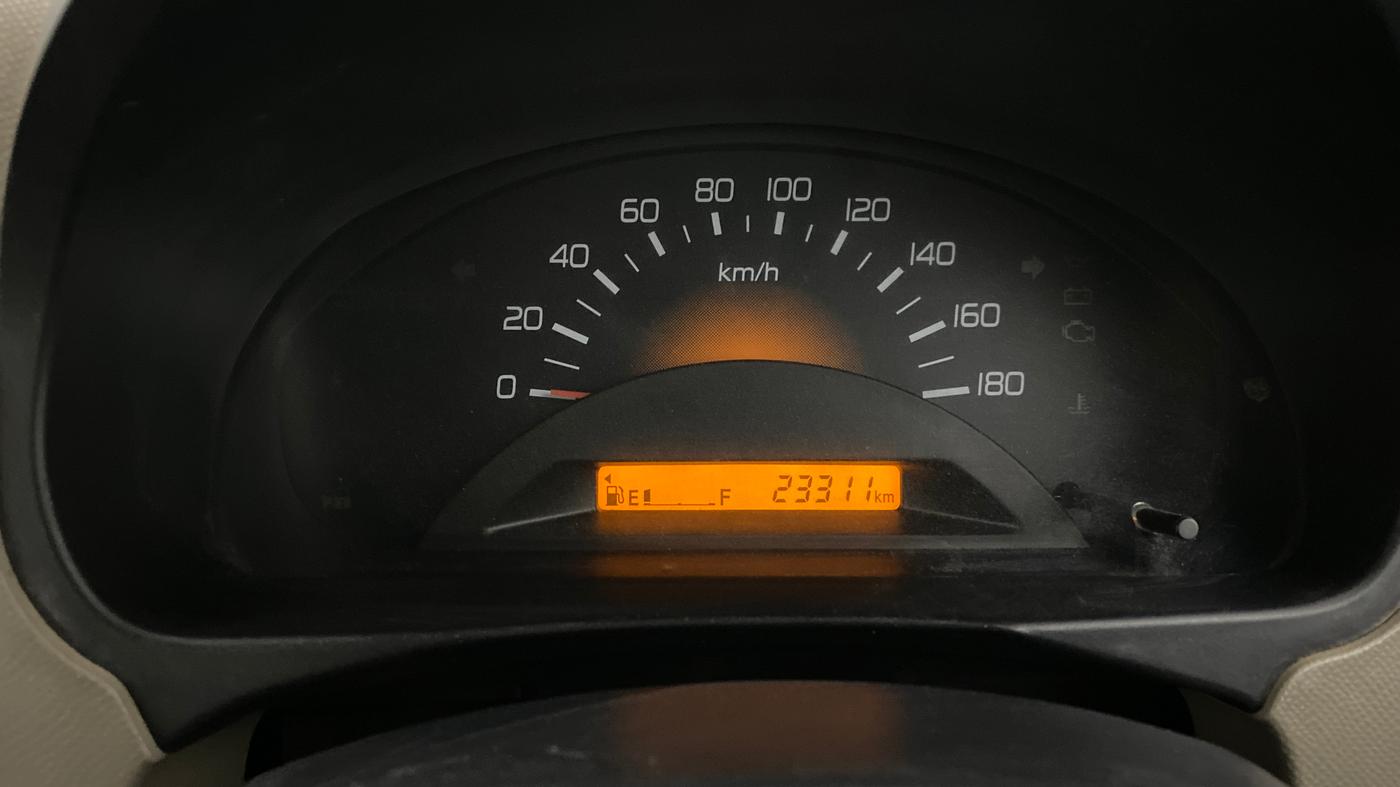 2013 Maruti Wagon R 1.0 LXI, Petrol, Manual, 23,305 km, Odometer Image