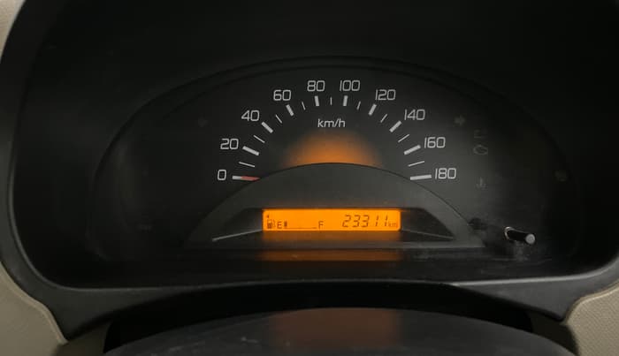 2013 Maruti Wagon R 1.0 LXI, Petrol, Manual, 23,305 km, Odometer Image