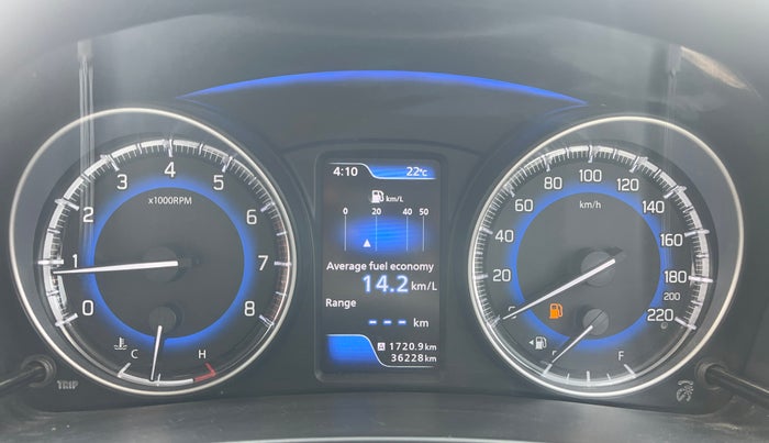 2021 Maruti Baleno ZETA PETROL 1.2, Petrol, Manual, 36,210 km, Odometer Image