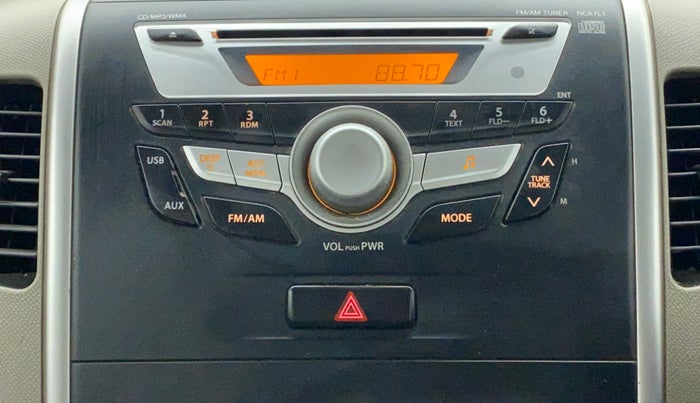 2015 Maruti Wagon R 1.0 VXI, Petrol, Manual, 70,766 km, Infotainment System
