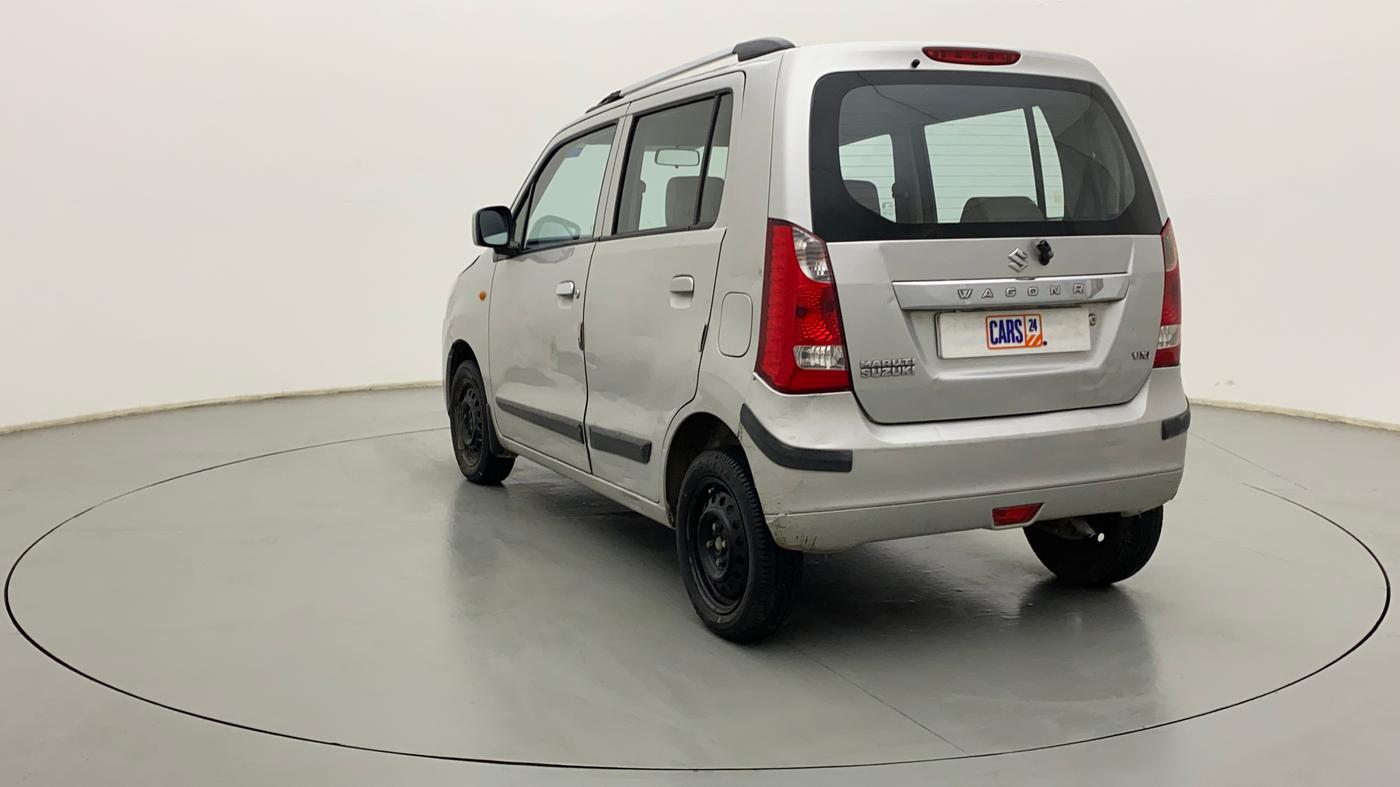 2015 Maruti Wagon R 1.0 VXI, Petrol, Manual, 70,766 km, Left Back Diagonal