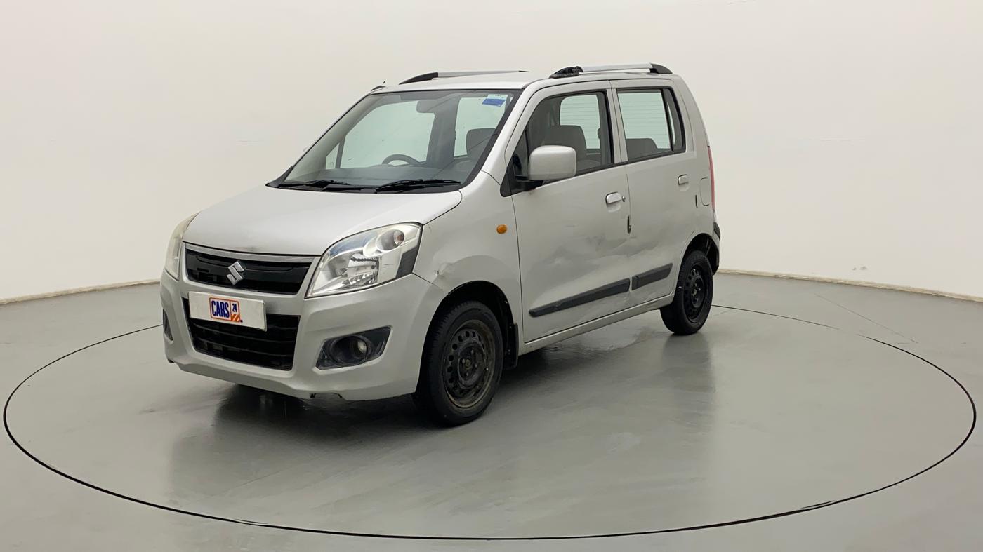 2015 Maruti Wagon R 1.0 VXI, Petrol, Manual, 70,766 km, Left Front Diagonal