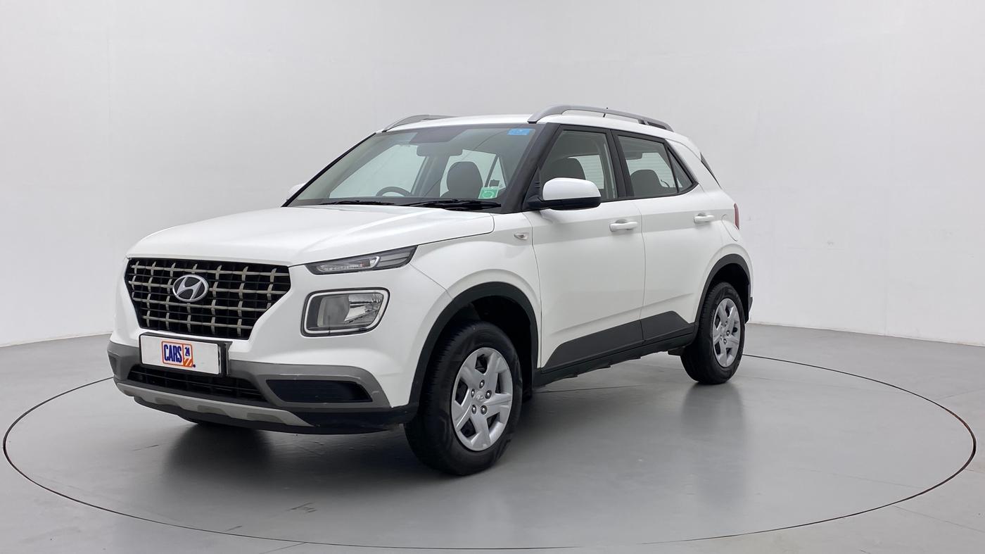 2020 Hyundai VENUE S MT 1.2 KAPPA, Petrol, Manual, 9,093 km, Left Front Diagonal