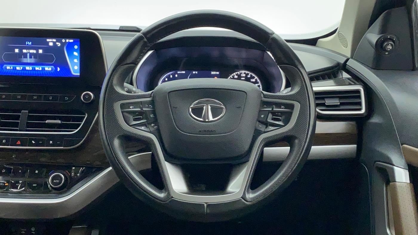 2021 Tata Harrier XZA 2.0L, Diesel, Automatic, 23,892 km, Steering Wheel Close Up