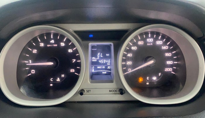 2017 Tata Tiago XZ PETROL, Petrol, Manual, 45,969 km, Odometer Image