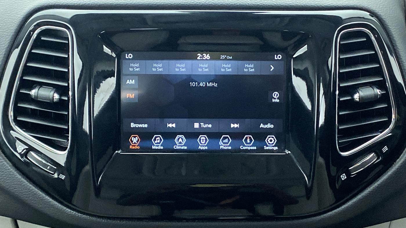 2018 Jeep Compass LIMITED O 1.4 AT, Petrol, Automatic, 48,076 km, Infotainment System