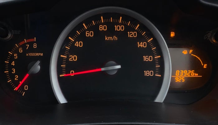 2015 Maruti Celerio ZXI, Petrol, Manual, 83,892 km, Odometer Image