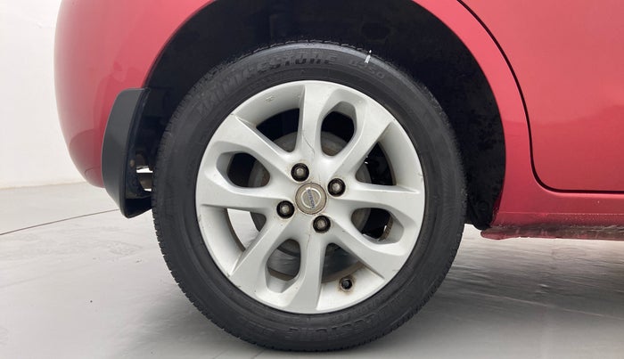 2014 Nissan Micra XV CVT, Petrol, Automatic, 30,020 km, Right Rear Wheel