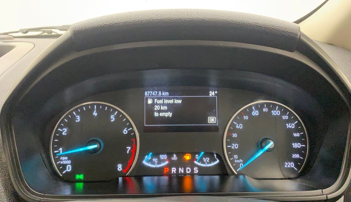 2020 Ford Ecosport TITANIUM + 1.5L PETROL AT, Petrol, Automatic, 87,745 km, Odometer Image