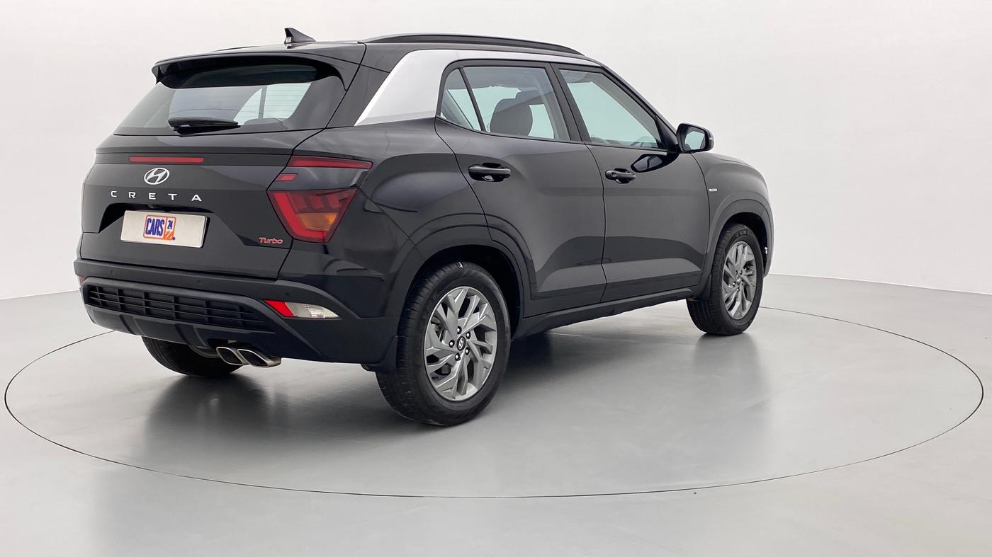 2021 Hyundai Creta 1.4 SX(O) TURBO GDI DCT, Petrol, Automatic, 8,753 km, Right Back Diagonal