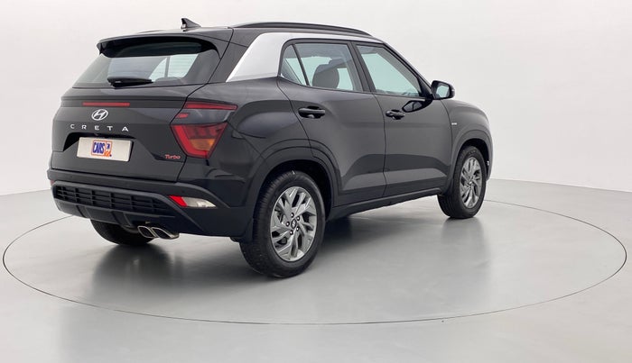 2021 Hyundai Creta 1.4 SX(O) TURBO GDI DCT, Petrol, Automatic, 8,753 km, Right Back Diagonal