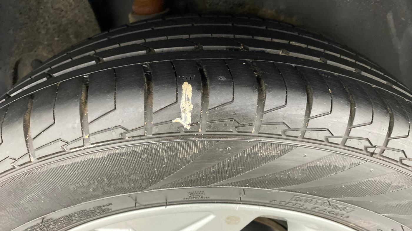 2021 Hyundai Creta 1.4 SX(O) TURBO GDI DCT, Petrol, Automatic, 8,753 km, Right Rear Tyre Tread