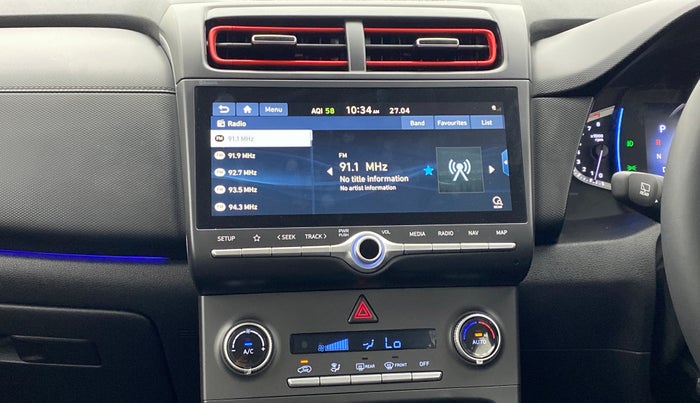 2021 Hyundai Creta 1.4 SX(O) TURBO GDI DCT, Petrol, Automatic, 8,753 km, Air Conditioner