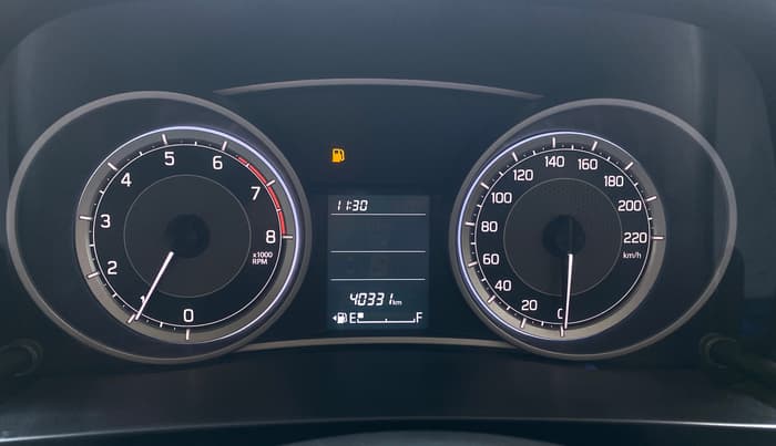 2023 Maruti Dzire VXI, Petrol, Manual, 40,301 km, Odometer Image