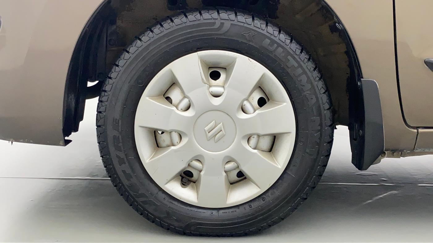 2017 Maruti Wagon R 1.0 LXI CNG, CNG, Manual, 10,728 km, Left Front Wheel