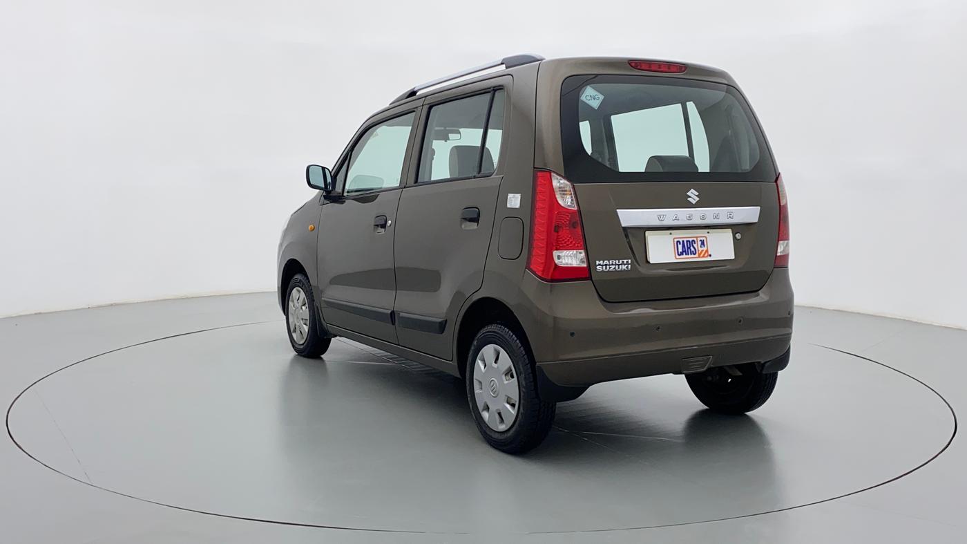 2017 Maruti Wagon R 1.0 LXI CNG, CNG, Manual, 10,728 km, Left Back Diagonal