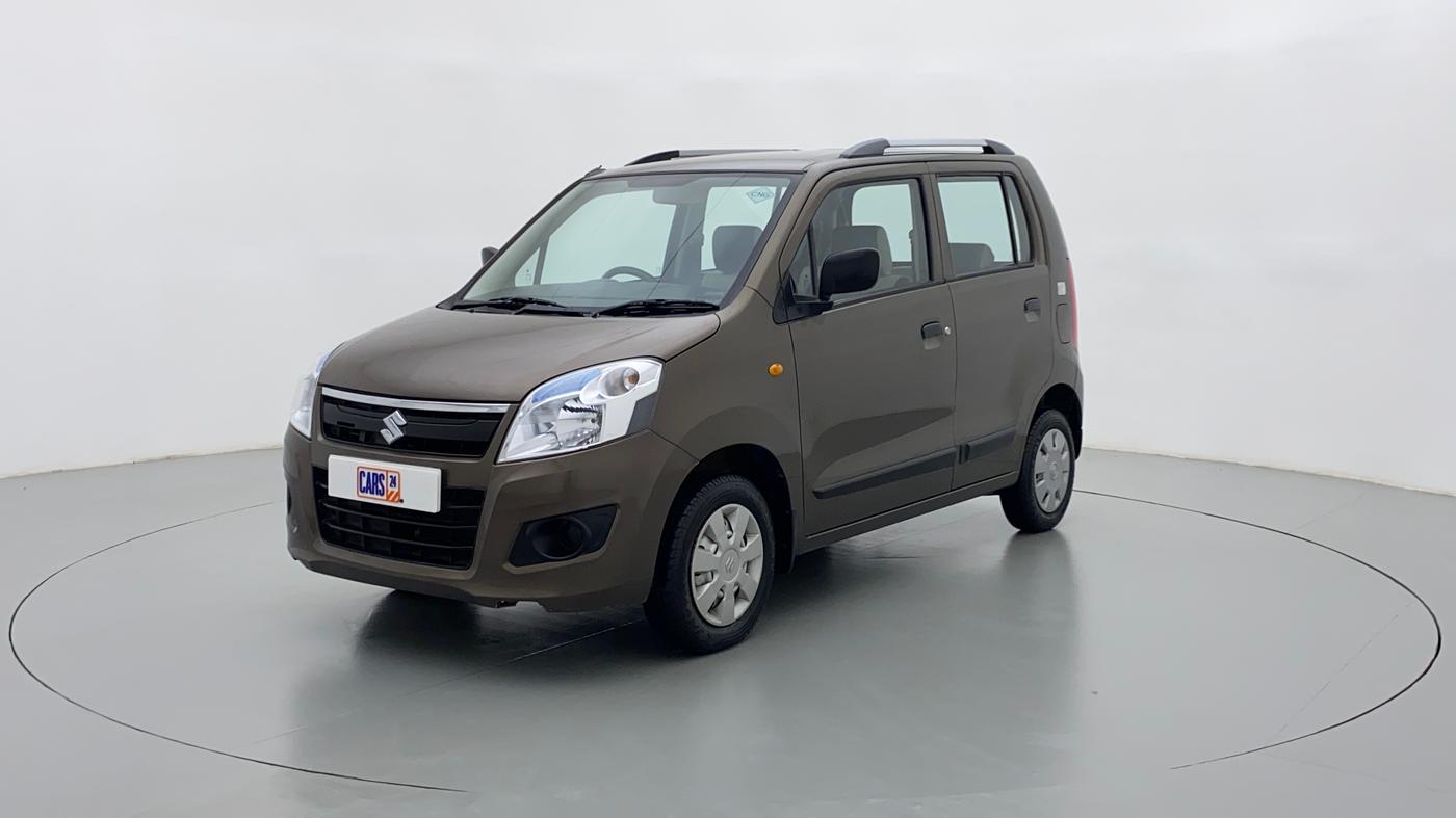 2017 Maruti Wagon R 1.0 LXI CNG, CNG, Manual, 10,728 km, Left Front Diagonal