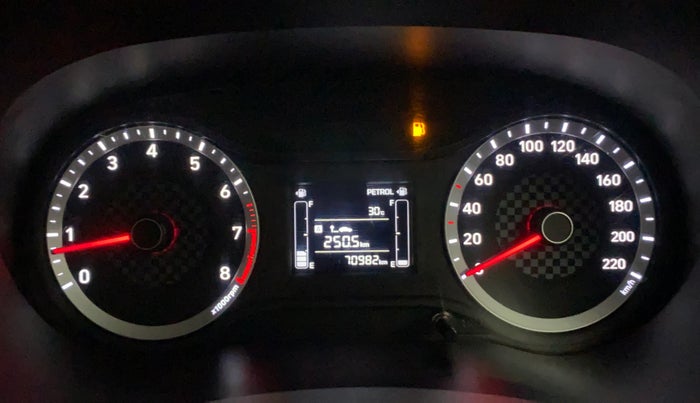 2022 Hyundai GRAND I10 NIOS SPORTZ 1.2 KAPPA VTVT CNG, CNG, Manual, 70,913 km, Odometer Image