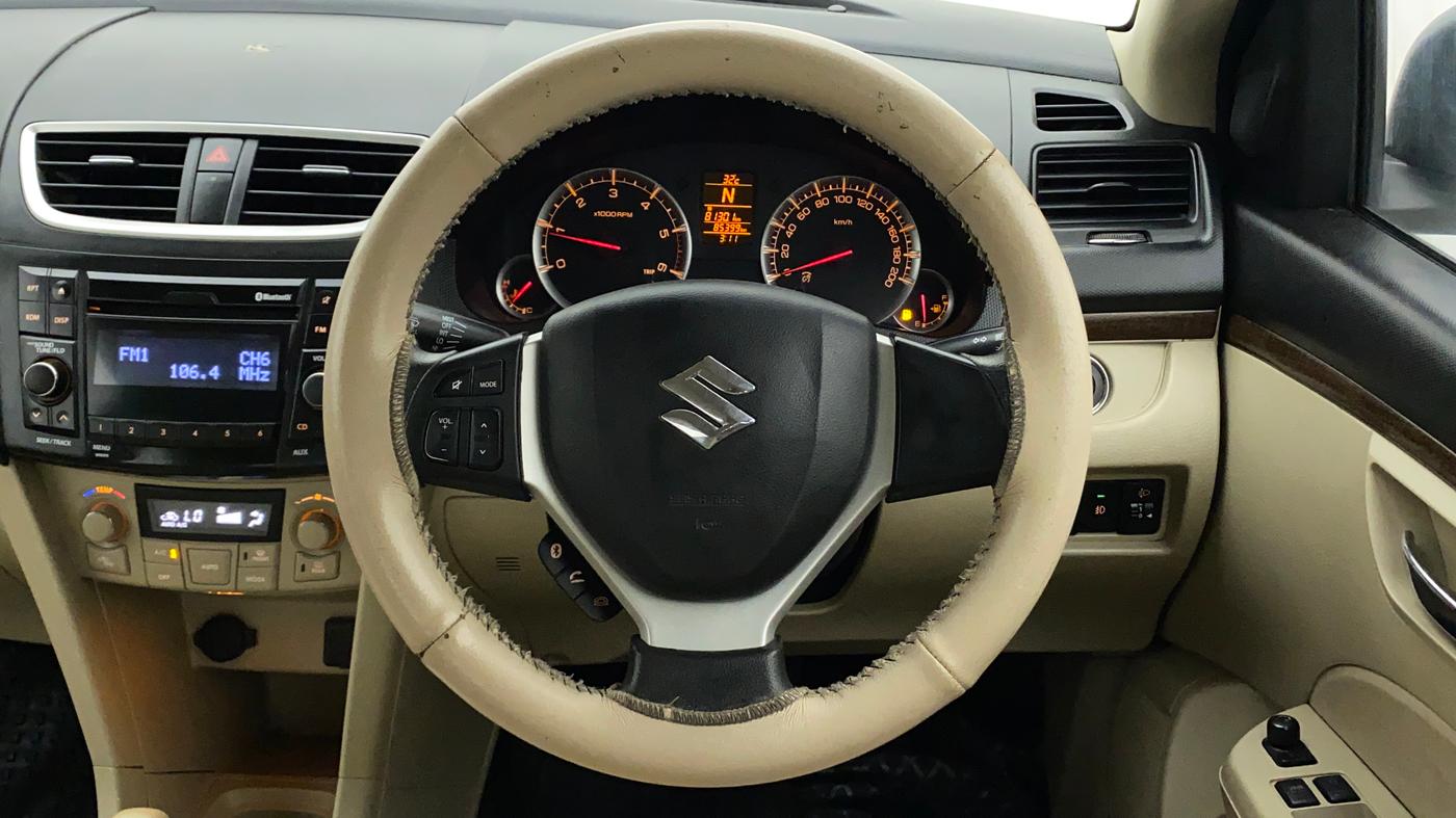 2016 Maruti Swift Dzire ZDI AMT, Diesel, Automatic, 85,399 km, Steering Wheel Close Up