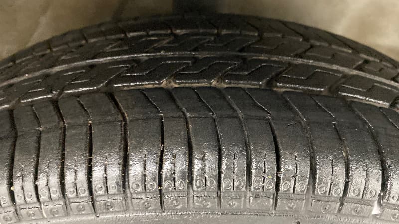 2011 Maruti Zen Estilo LXI, Petrol, Manual, 84,381 km, Left Front Tyre Tread