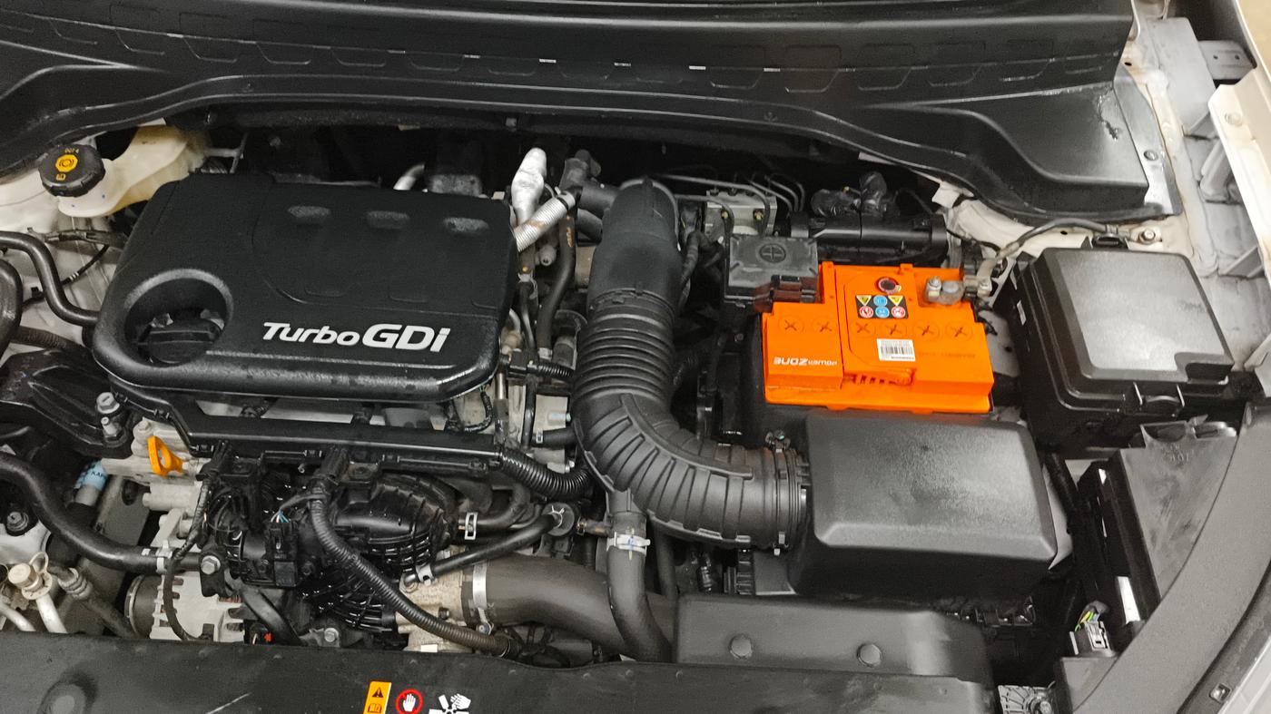 2021 KIA SONET GTX PLUS 1.0 IMT, Petrol, Manual, 26,813 km, Engine View - Left