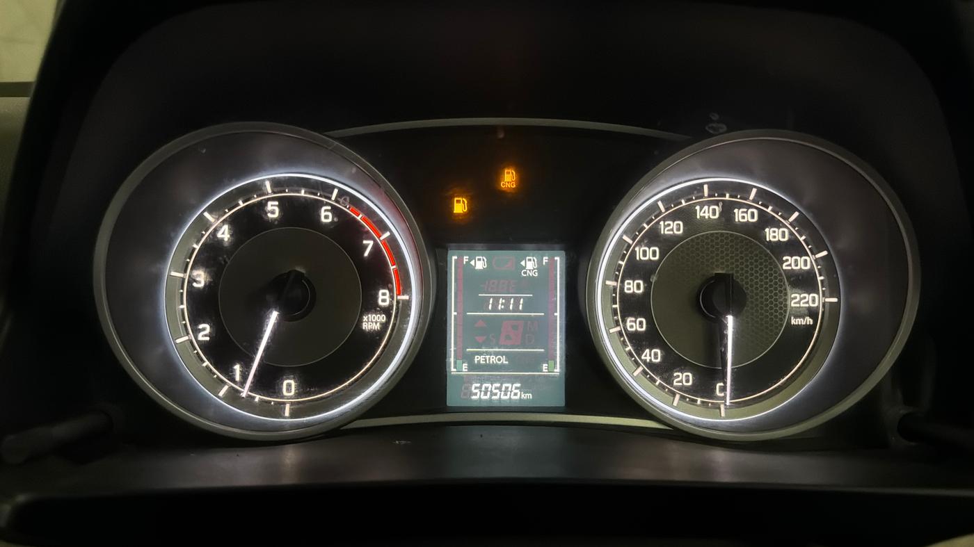 2022 Maruti Dzire VXI CNG, CNG, Manual, 50,497 km, Odometer Image