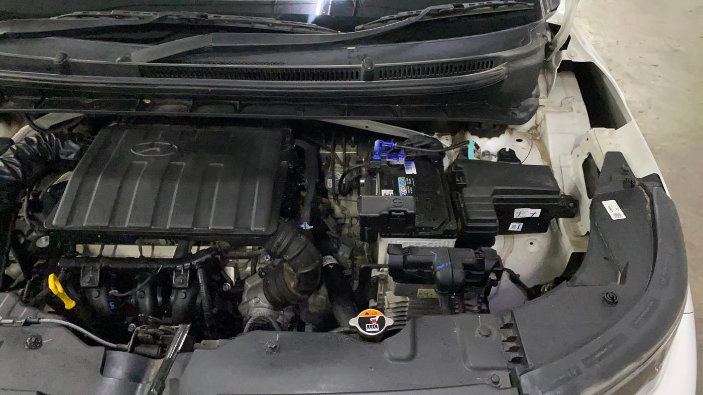 2024 Hyundai EXTER S Plus 1.2 AMT, Petrol, Automatic, 11,650 km, Engine View - Left