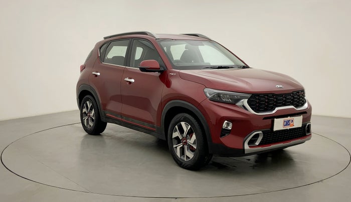 2020 KIA SONET GTX PLUS DCT 1.0, Petrol, Automatic, 12,835 km, Right Front Diagonal