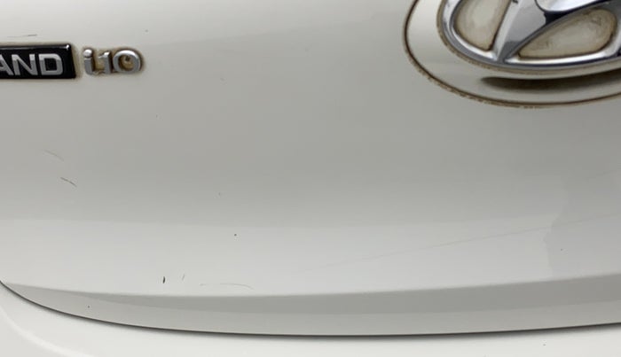 2015 Hyundai Grand i10 ASTA AT 1.2 KAPPA VTVT, Petrol, Automatic, 46,360 km, Dicky (Boot door) - Minor scratches