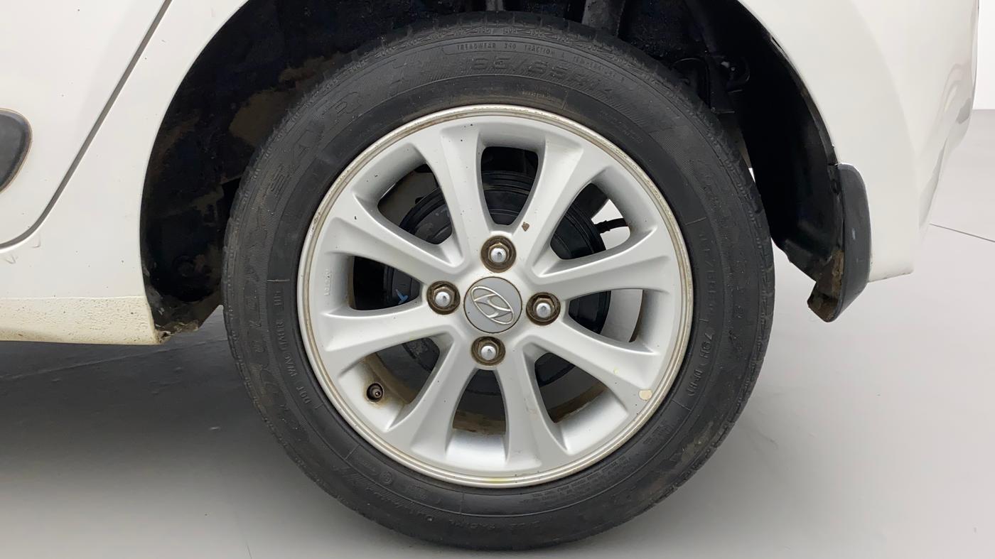2015 Hyundai Grand i10 ASTA AT 1.2 KAPPA VTVT, Petrol, Automatic, 46,360 km, Left Rear Wheel