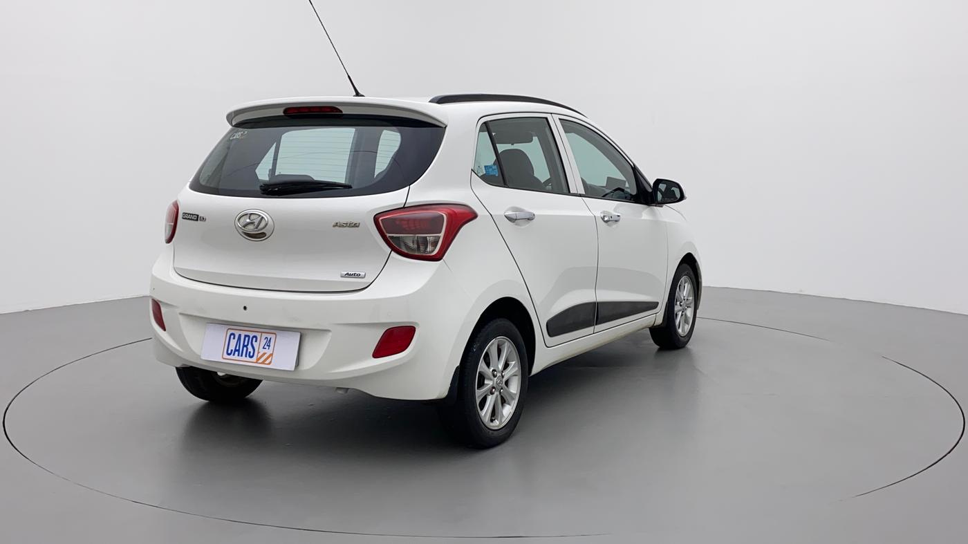 2015 Hyundai Grand i10 ASTA AT 1.2 KAPPA VTVT, Petrol, Automatic, 46,360 km, Right Back Diagonal