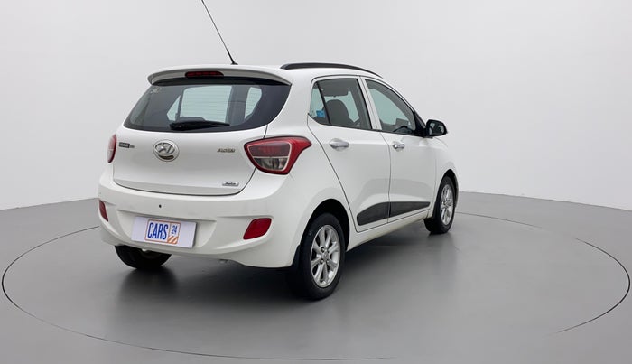 2015 Hyundai Grand i10 ASTA AT 1.2 KAPPA VTVT, Petrol, Automatic, 46,360 km, Right Back Diagonal