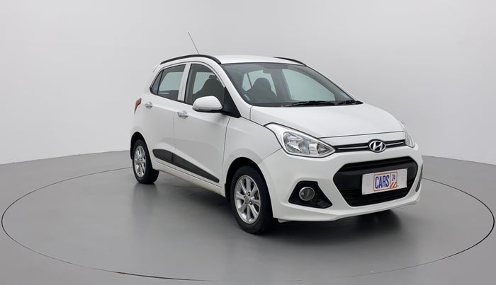 2015 Hyundai Grand i10 ASTA AT 1.2 KAPPA VTVT, Petrol, Automatic, 46,360 km, Right Front Diagonal