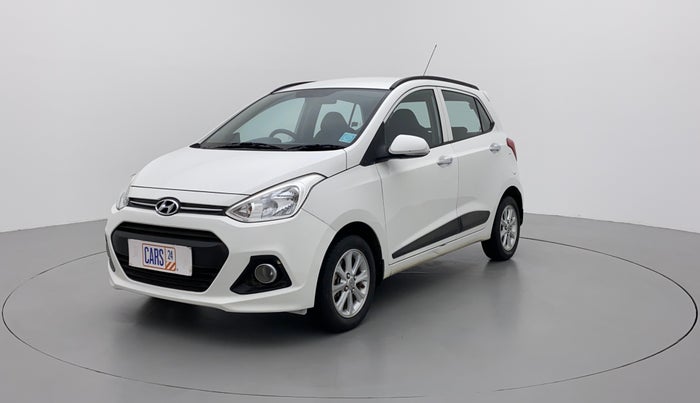 2015 Hyundai Grand i10 ASTA AT 1.2 KAPPA VTVT, Petrol, Automatic, 46,360 km, Left Front Diagonal