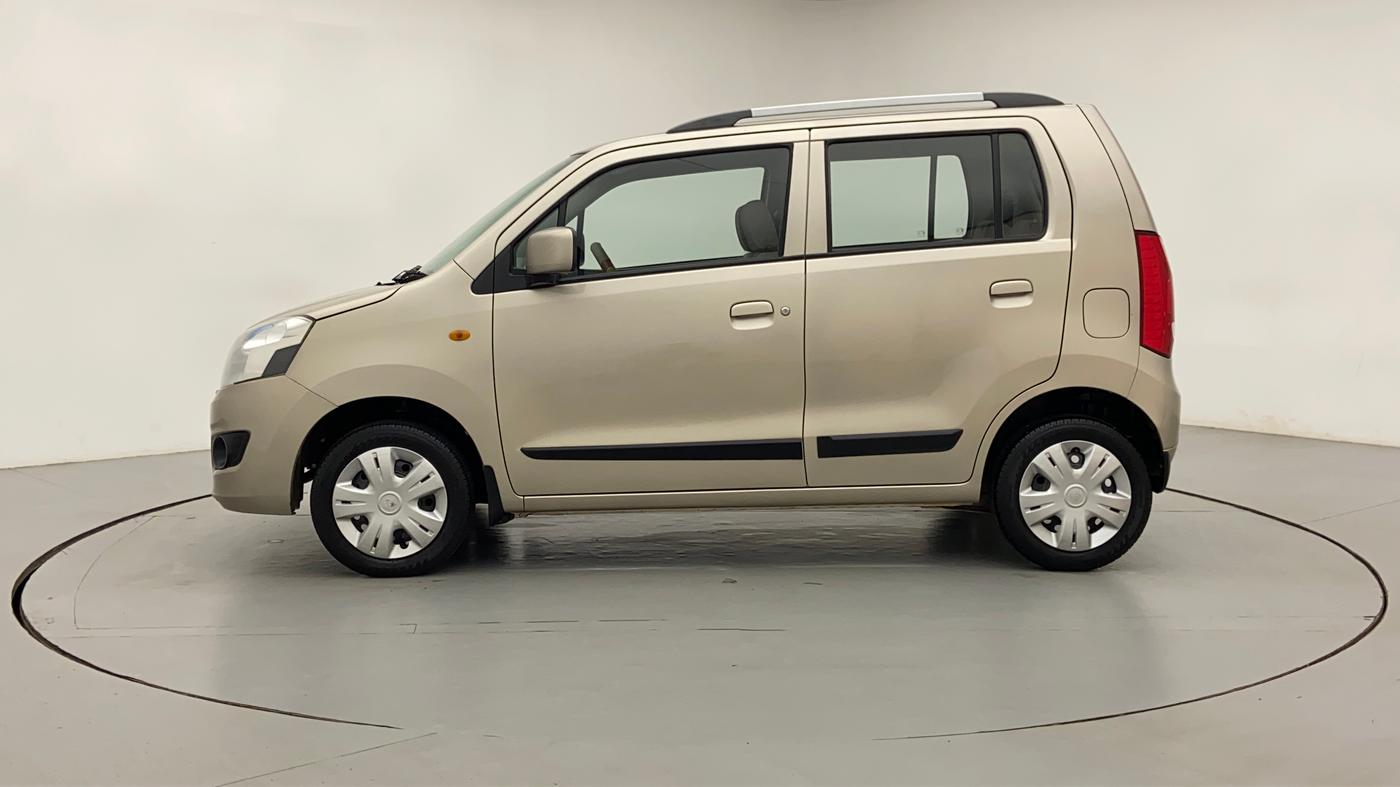 2014 Maruti Wagon R 1.0 VXI, Petrol, Manual, 45,572 km, Left Side View