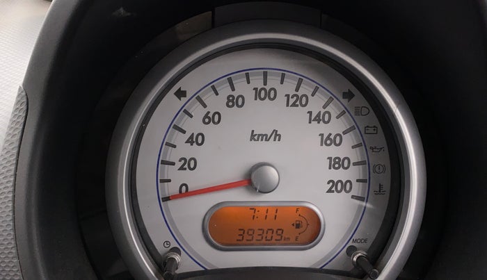 2012 Maruti Ritz VXI, Petrol, Manual, 39,303 km, Odometer Image