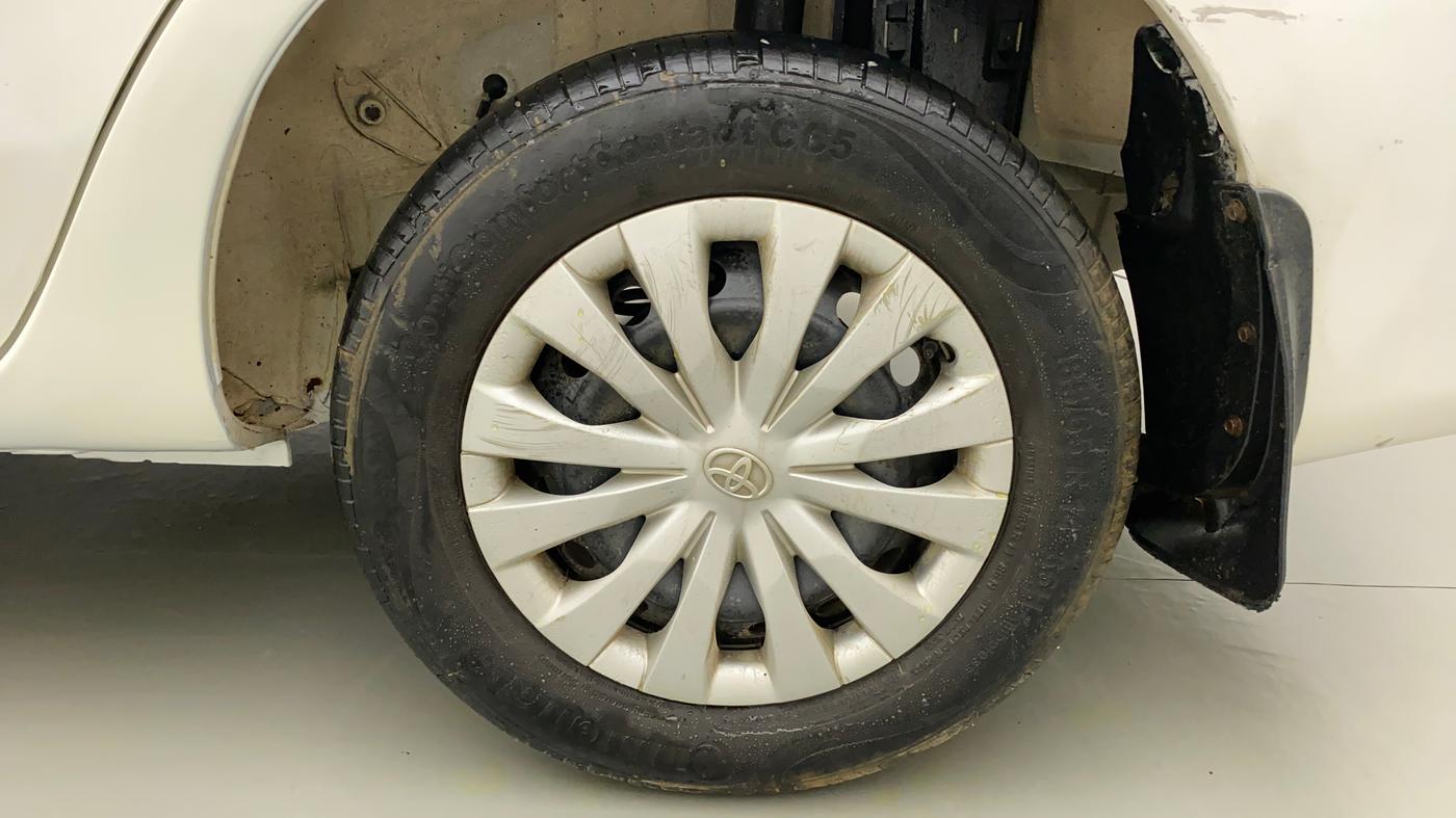 2011 Toyota Etios G SP, Petrol, Manual, 96,269 km, Left Rear Wheel