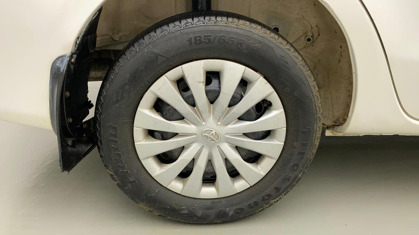 2011 Toyota Etios G SP, Petrol, Manual, 96,269 km, Right Rear Wheel