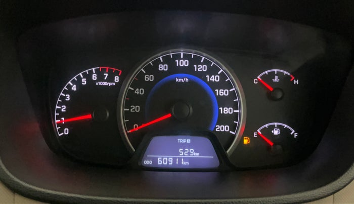 2014 Hyundai Grand i10 MAGNA 1.2 KAPPA VTVT, Petrol, Manual, 60,858 km, Odometer Image