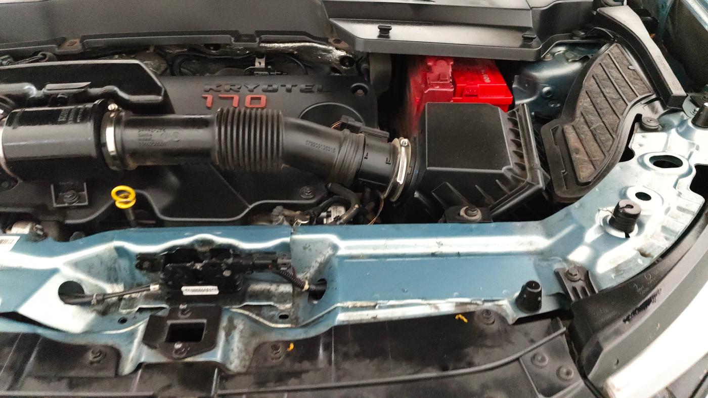 2021 Tata Safari XZA PLUS, Diesel, Automatic, 1,16,746 km, Engine View - Left