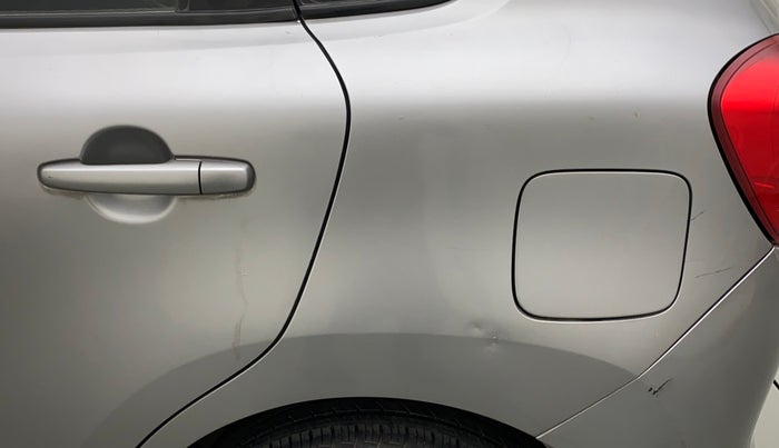 2016 Maruti Baleno DELTA PETROL 1.2, Petrol, Manual, 20,755 km, Left quarter panel - Minor scratches