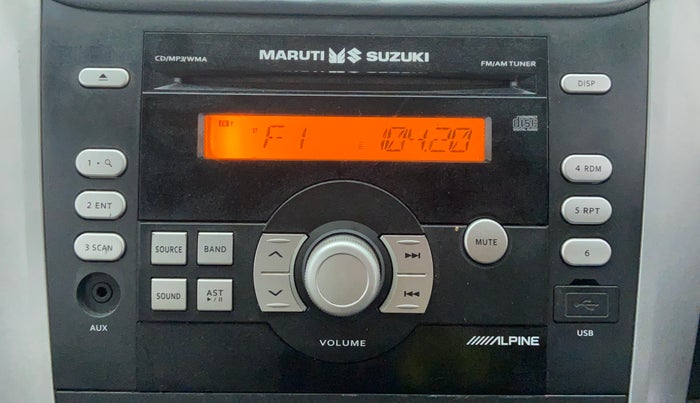 2012 Maruti Ritz VDI, Diesel, Manual, 1,04,768 km, Infotainment System
