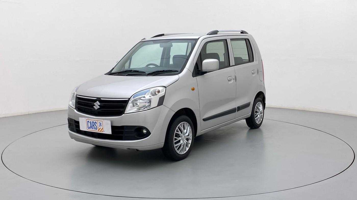 2012 Maruti Wagon R 1.0 VXI, Petrol, Manual, 67,609 km, Left Front Diagonal